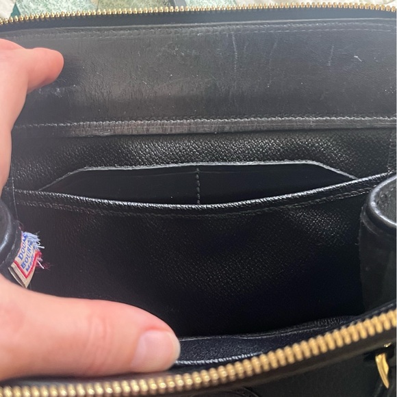 Vintage Dooney & Bourke Black AWL Shoulder Bag - Picture 13 of 15